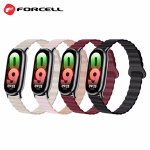 Strap to Mi Band 8 Xiaomi Forcell F-Design FX8 silicone buckle black