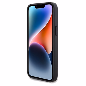 Ferrari Ādas šuvju līnijas viedtālruņa apvalks iPhone 15 Pro Max - sarkans