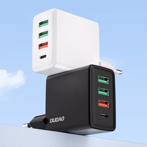 Lādētājs Dudao A5H balts 20W (1xPD / 3xQC3.0)