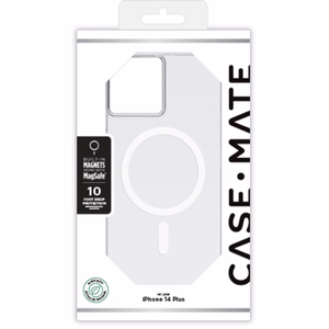 Case-Mate Tough Clear MagSafe vāciņš ierīcei iPhone 14 Plus, caurspīdīgs