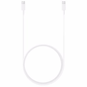 Samsung cable USB-C - USB-C 3A 480Mbps 1.8m white (EP-DX310JWEGEU)