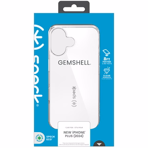 Caurspīdīgs Speck GemShell vāciņš iPhone 16 Plus tālrunim