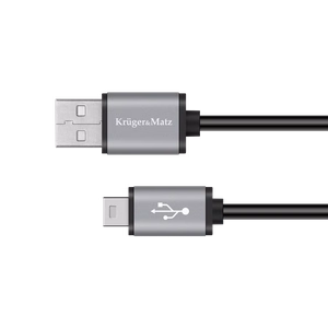 Kruger&Matz Basic USB – mini USB kabelis, 1 m