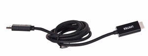 UNITEK DisplayPort 1.2, HDMI kabelis, 4K@60HZ, 1,8M, V1608A