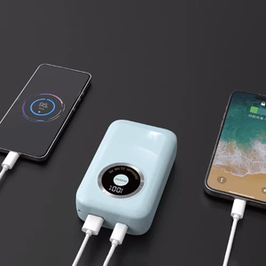 Portatīvais lādētājs Dudao K21Pro Mini zils 20000mAh 22.5W (PD / QC3.0)