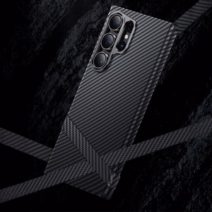 Benks Magnētiskais Armor Air Kevlar apvalks viedtālrunim Samsung Galaxy S24 - melns