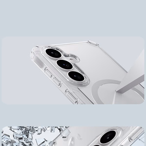 Nillkin Nature TPU Pro MagSafe saderīgs maciņš priekš Samsung Galaxy S26 balts