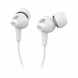 Austiņas JBL C100SI balts
