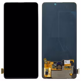 LCD screen Xiaomi Mi 9T/9T Pro/Redmi K20/K20 Pro/F10 ar touch screen Melns OLED