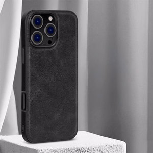Telefona maciņš X-Level „Earl III Collection“ priekš Apple iPhone 17 melns