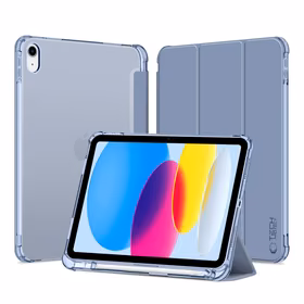 Tech-Protect SC Pen hibrīda apvalks iPad 10 / 2022 - zils - caurspīdīgs