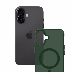 3mk Smoke MagCase priekš iPhone 17 zaļš-caurspīdīgs