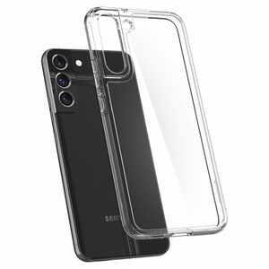 Spigen Ultra Hybrid viedtālruņa apvalks Samsung Galaxy S22 - Caurspīdīgs