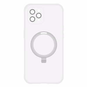 Tel Protect Burvīgais MagSafe ar statīvu apvalks viedtālrunim Iphone 11 Pro – sudrabains