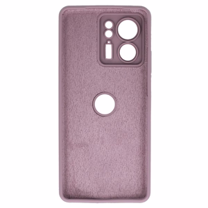 Viedtālruņa apvalks no silikona Lite Motorola Edge 40 5G pelēks