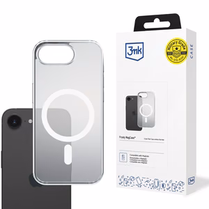3mk Frosty Magnētiskais viedtālruņa apvalks Apple iPhone 16E - balts