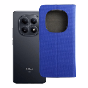 SENSITIVE grāmatiņas maciņš XIAOMI Redmi Note 15 PRO PLUS 5G zils