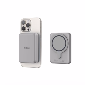 Внешний аккумулятор Tech-Protect PB11 LifeMag MagSafe 10000 mAh - титановый
