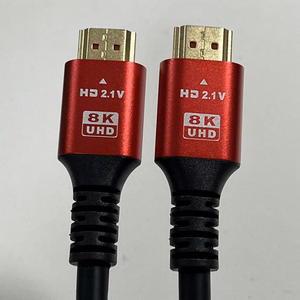 Kabelis HDMI 2.1 8K 60 Hz / 4K 120 Hz – ar ļoti augstu ātrumu, HDR, eARC, VRR, 48Gbps, 1 m, melns