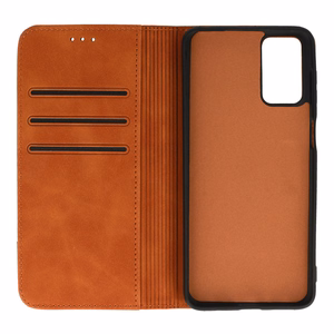 Wonder Prime viedtālruņa apvalks Motorola Moto G42 brūns