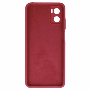 Silicone Lite Case for Motorola Moto E22/E22i burgundy