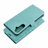 MEZZO grāmatas tipa viedtālruņa apvalks SAMSUNG A05s ar mandalu, zaļš