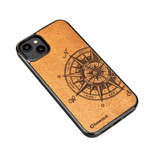 Bewood Traveler Merbau koka viedtālruņa apvalks iPhone 15 Plus