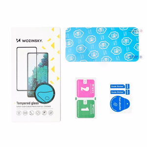 Wozinsky Full Cover Flexi Nano glass film tempered glass with a frame for Samsung Galaxy A73 transparent