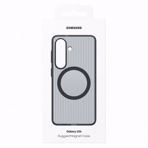 Samsung Rugged Magnet Case for Samsung Galaxy S26, MagSafe Compatible - Black