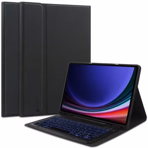Tech-Protect SC Pen + tastatūras viedtālruņa apvalks ar tastatūru Samsung Galaxy Tab S9 FE+ 12.4" X610 / X616B - melns