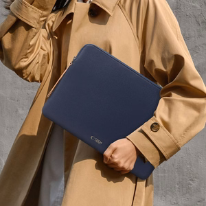 Tech-Protect Fleece klēpjdatora soma 13–14" - zils