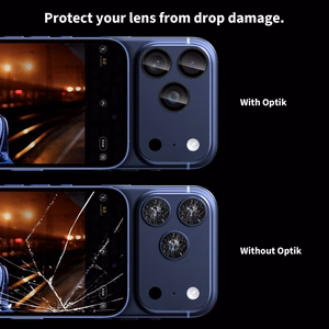 Tech-Protect Camring Fit+ kameras vāciņš iPhone 14 Pro / Max / 15 Pro / Max / 16 Pro / Max / 17 Pro / Max - melns