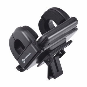 FORCELL F-GRIP Regular 17 cm auto turētājs vējstiklam / paneļim / ventilācijas atverei melns