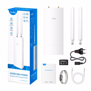Cudy AP3000 Outdoor balts Power over Ethernet (PoE)