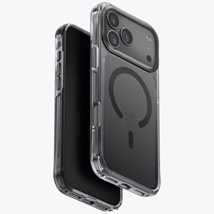 Uniq LifePro Xtreme Magclick viedtālruņa apvalks ar iebūvētu uzlādi iPhone 17 Pro Max - melns