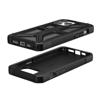UAG Monarch viedtālruņa apvalks iPhone 15 Pro Max – melns oglekļa