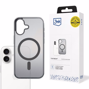 3mk Frosty MagCase viedtālruņa apvalks iPhone 17 - melns