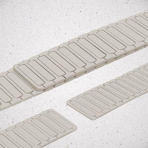 Mobilize silikona pulksteņa siksniņa - magnētiska - Apple 38/40/41mm - Starlight