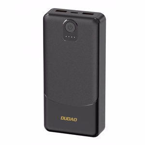 Portatīvais lādētājs Dudao K10Pro melns 20000mAh (QC3.0)