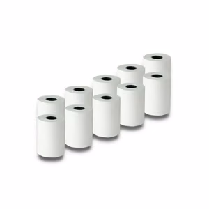 Qoltec 51896 – termopapīra ruļļi bez BPA, 57×20 mm, 55 g/m², 10 gab.