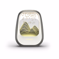 Bezvadu miega un relaksācijas skaļrunis Reach Relaxing Rain pelēks