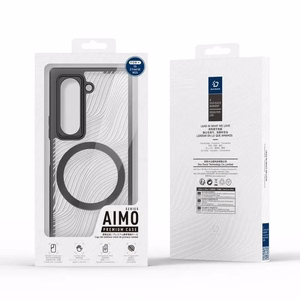 DUX DUCIS AIMO MAG viedtālruņa apvalks saderīgs ar MagSafe SAMSUNG Fold 6SE melns