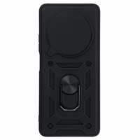 Slide Camera Armor viedtālruņa apvalks Xiaomi Redmi A4 melns