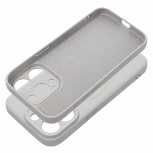 SILICONE MAG COVER viedtālruņa apvalks saderīgs ar MagSafe iPhone 15 Pro titāna