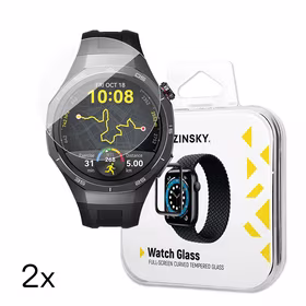 Wozinsky pilnas līmes rūdītais stikls Huawei Watch GT 5 / GT 5 Pro / GT 4 / GT 4 Pro / GT 3 / GT 3 Pro 42mm (2 gab.)