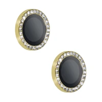 Temperētais stikls HARD DIAMOND kamerai (objektīvam) iPhone 17 zelta krāsas, 2 gab.