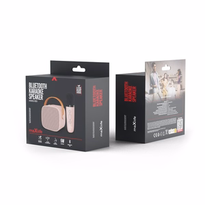 Maxlife Bluetooth karaoke skaļrunis MXKS-100 rozā krāsā