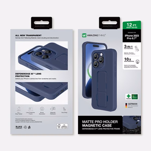 Amazing Thing Matte Pro Magnētiskais apvalks MagSafe 12FT IP156.7PMPBU iPhone 15 Pro Max zilais