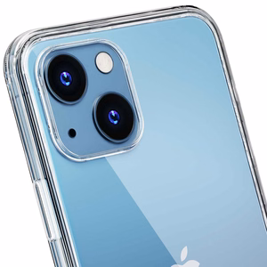 Viedtālruņa apvalks (m) iPhone 13 silikona no 3MK Clear Case sērijas - caurspīdīgs (m)