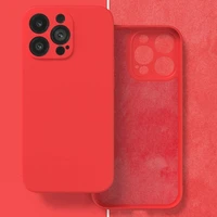 Korpuss Liquid Silicone 1.5mm Xiaomi Redmi Note 14 4G sarkans